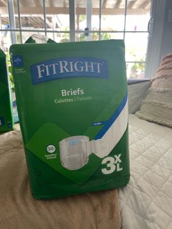 Fit right briefs count of 12 size 3XL