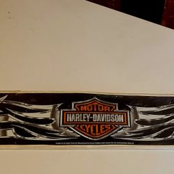 Harley Davidson Large 60” long Rear Window / Windshield Exterior Decal