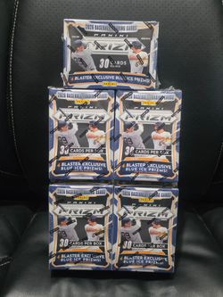 2026 Panini Prizm Baseball Blaster Box! 5 Box Lot! New Factory Sealed! Prizmania!? Dual Color Blast?