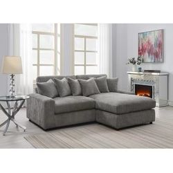 Corduroy Sectional - Free Delivery ✅ 