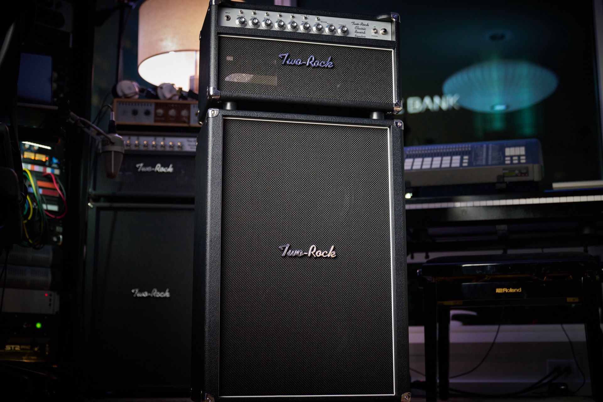 Two Rock Classic Reverb Signature 100 Watt W/ 2X12 Cabinet
