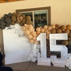 Marquee Letters And Numbers