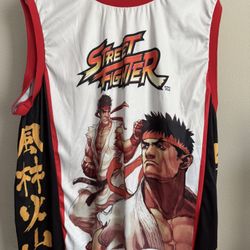 Street Fighter Tank Top Size 2x