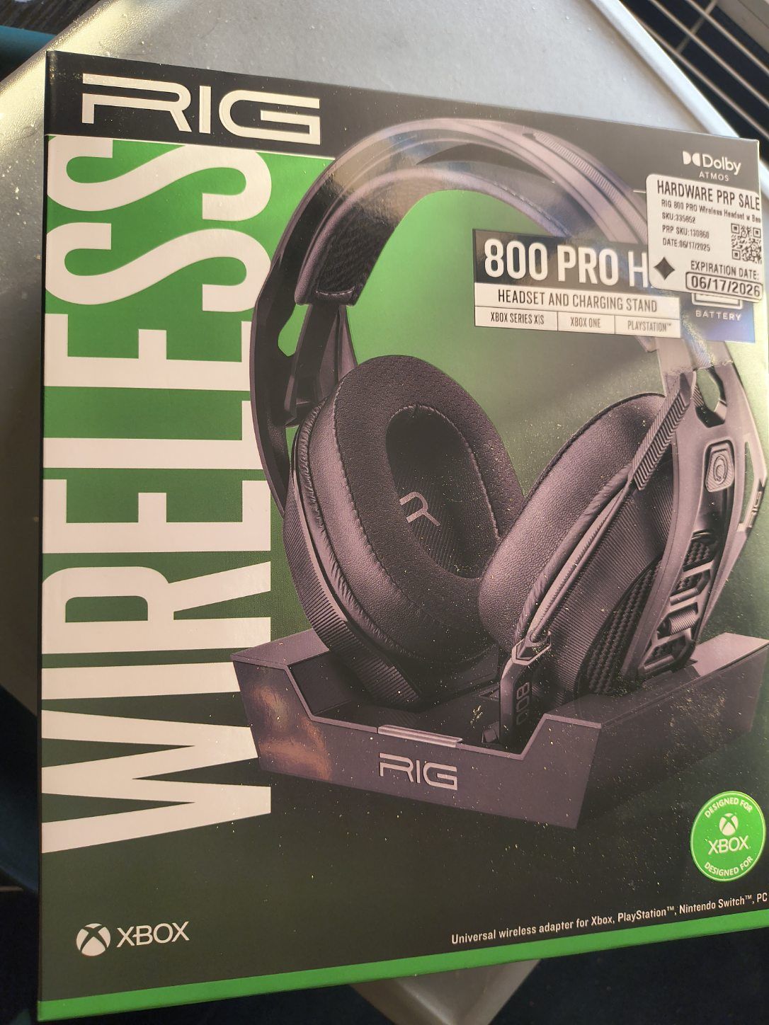 NEW Rig 800 pro HX wireless gaming headphones