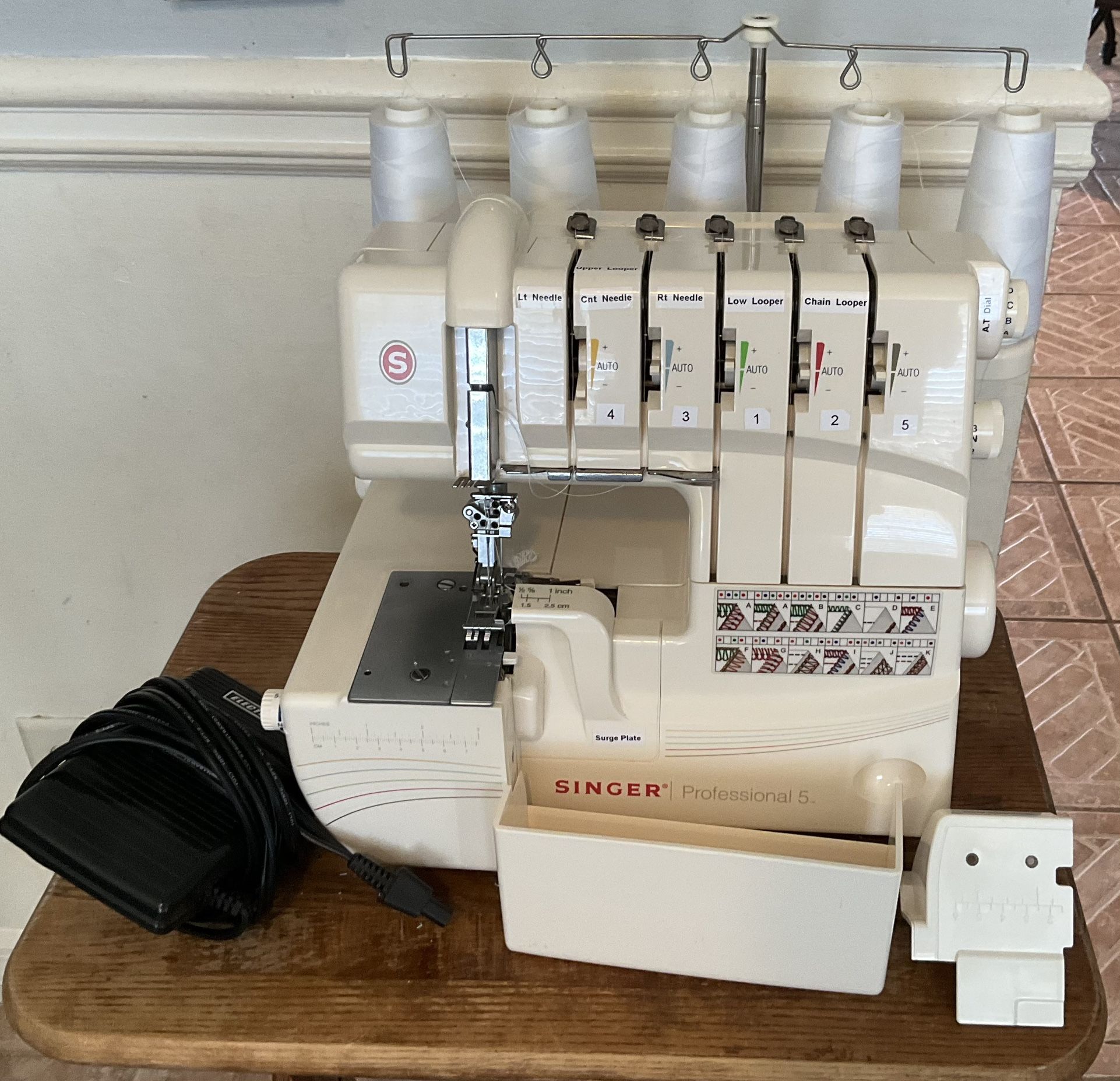 Singer Professional 5 Serger Sewing Machine