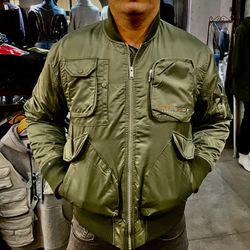 Bomber Jacket, Size Small 2XL Store Pick Up