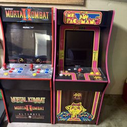 Mortal kombat II And Ms.Pac-mancarcade 580$ 