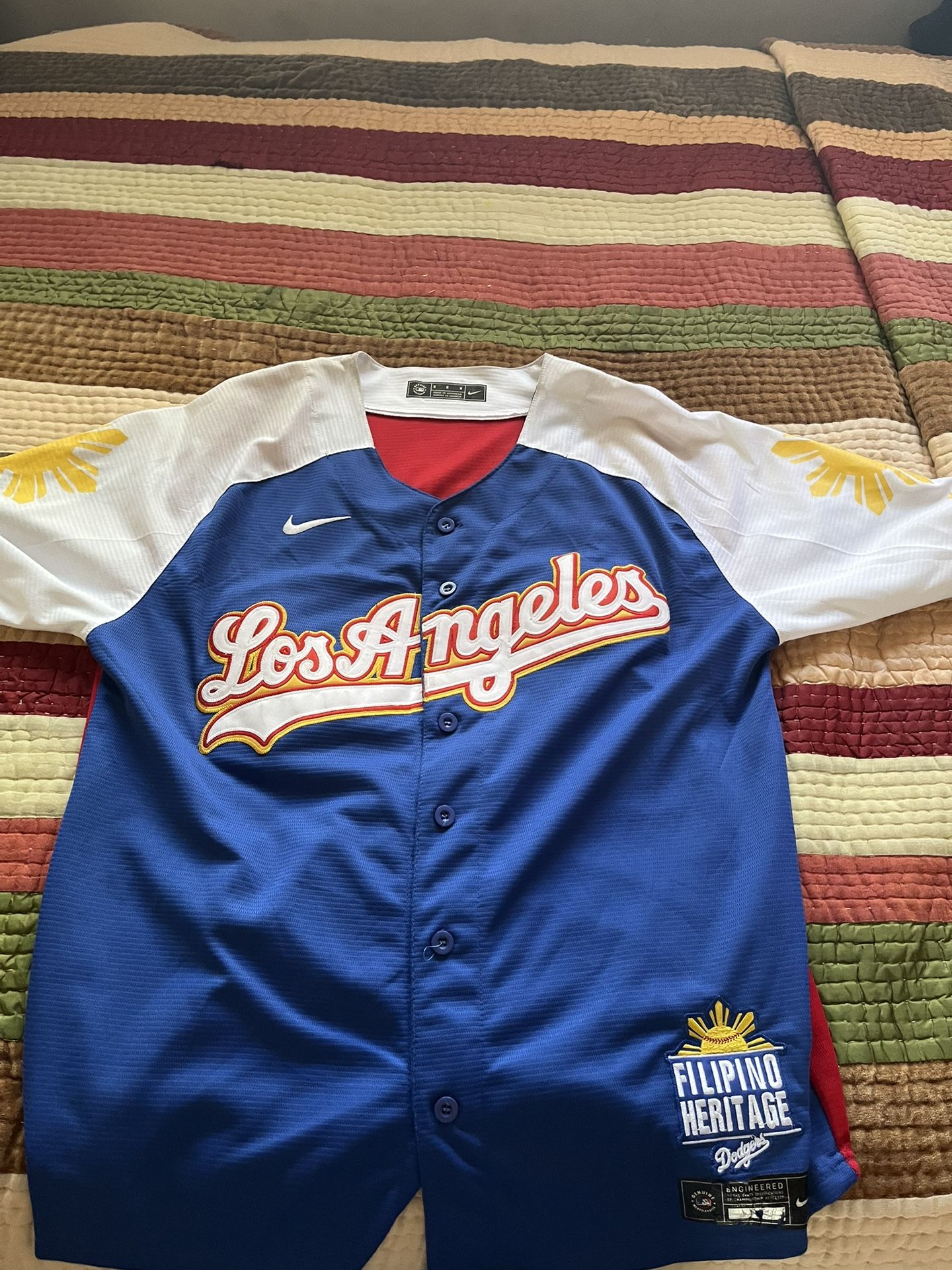 Los Angeles Dodgers Filipino Heritage Night Jersey