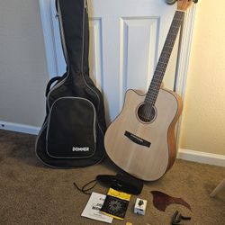 Left-handed Acoustic Guitar