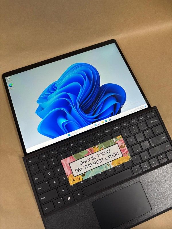Microsoft Surface Pro 9 Tablet - Pay $1 today and pay the rest later -