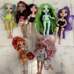 Rainbow High Doll Lot