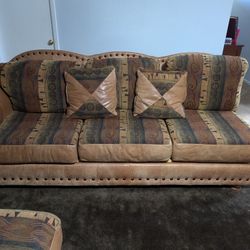 Couches And Ottoman 