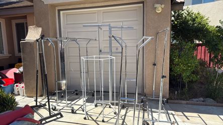Clothing racks 10
