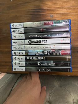 PS5 Game Bundle – 9 Titles (GIVE ME AN OFFER)