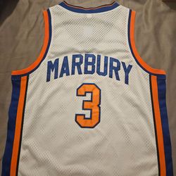 MARBURY STARBURY KNICKS JERSEY. MEDIUM