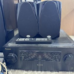 NHT And Pioneer Surround Sound set 