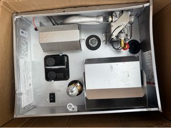 Suburban Advantage Direct Fit 6 Gallon Steel Tank Water Heater SAW6DEL, Direct Spark Ignition (DSI), LP Gas and Incoloy Electric Element with 12VDC Re