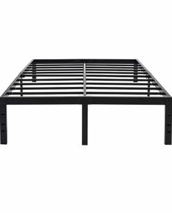 Heavy-Duty Full Size Metal Platform Bed Frame – 18" Tall, No Box Spring Needed