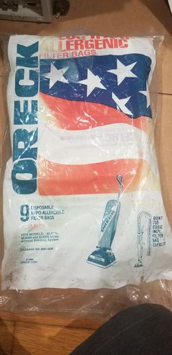 -Allergenic Filter Bags (9 Pack) PK8000-9DW