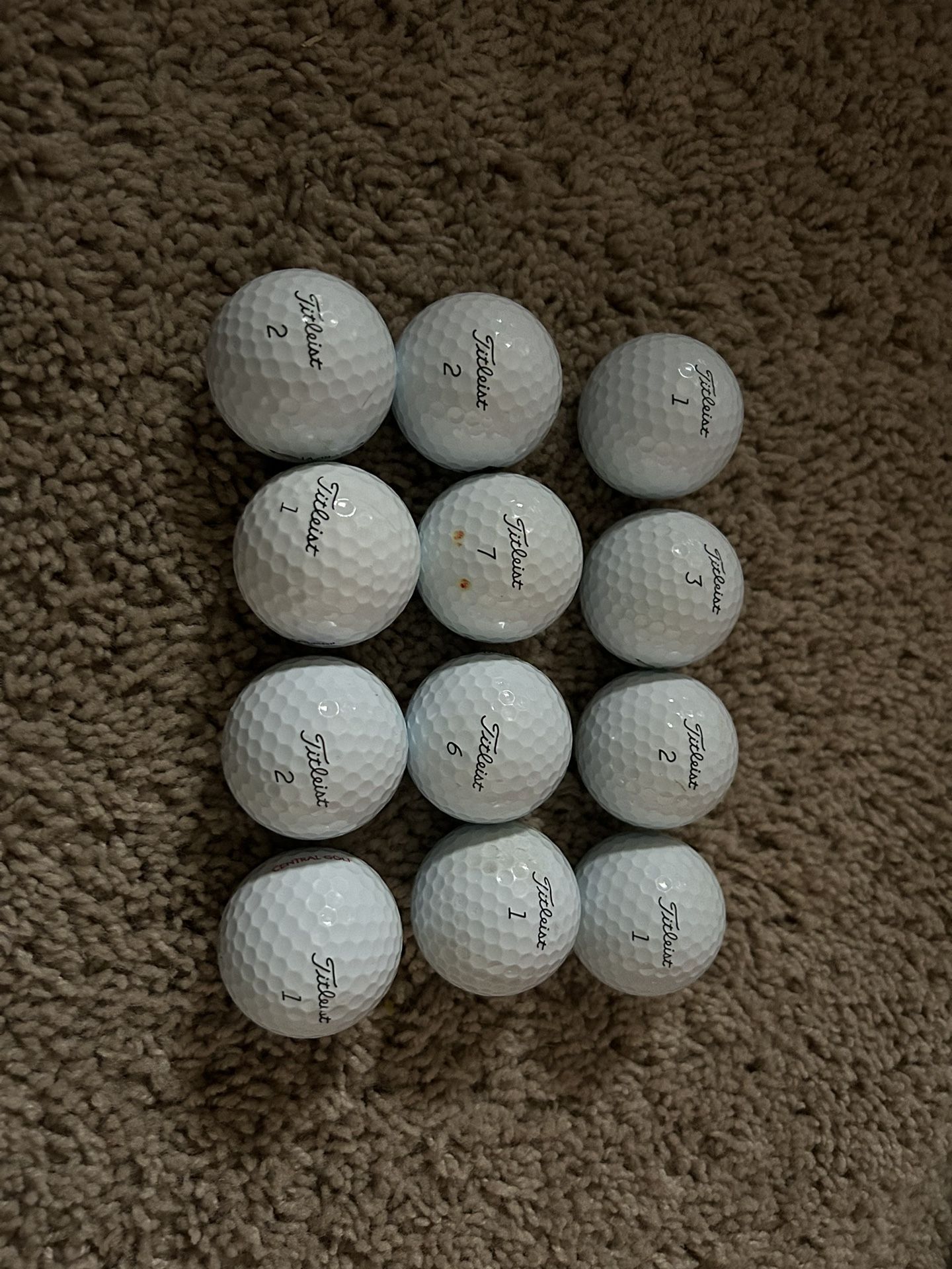 4A, 5A Titleist PROV1’s