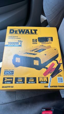 Dewalt 1000w power inverter