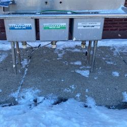 3 Compartment Zink Complit