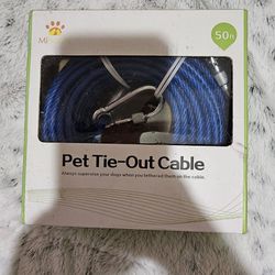 Pet Tie Out Cable Leash New