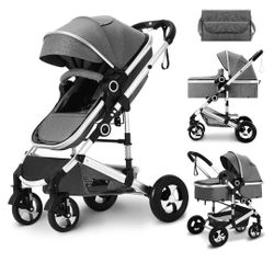 2 In 1 Convertible Stroller For Infant To Toddler