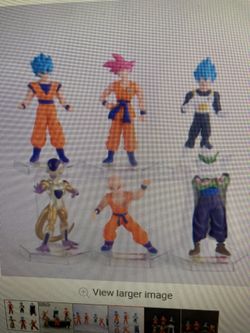 6  Pcs Anime Dragon Ball Z
