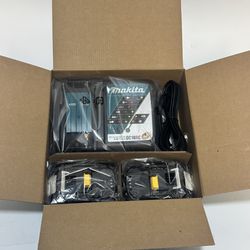 🔥 Makita (2) 4AH Batteries + Fast Charger 18V