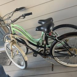 2 Huffy Cruiser Bikes (need some TLC)