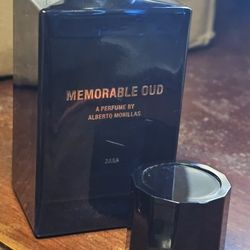 ZARA Memorable Oud (Alberto Morillas) EDP for Men 100 mL / 3.4 oz (Brand New)
