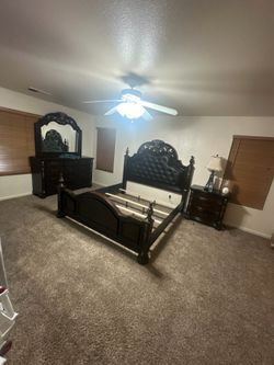 King size bed 3pcs