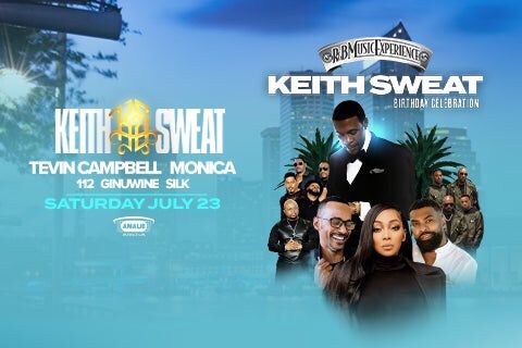 Keith Sweat, 112, Tevin Campbell and Monica Concert Tickets