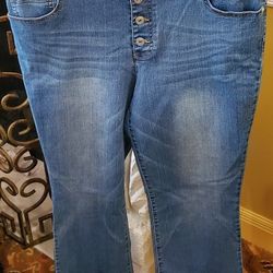 INC Cute Jeans With Fringes - 12 Regular Short