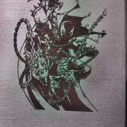 Spawn Colored Engraving 