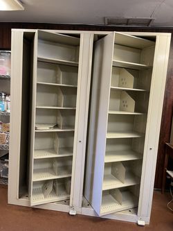 DOUBLE-SIDED FILE CABINETS