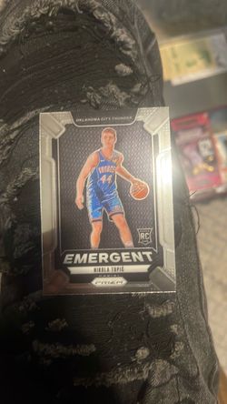 Nikola Topic Panini Prizm Emergent Rookie Card