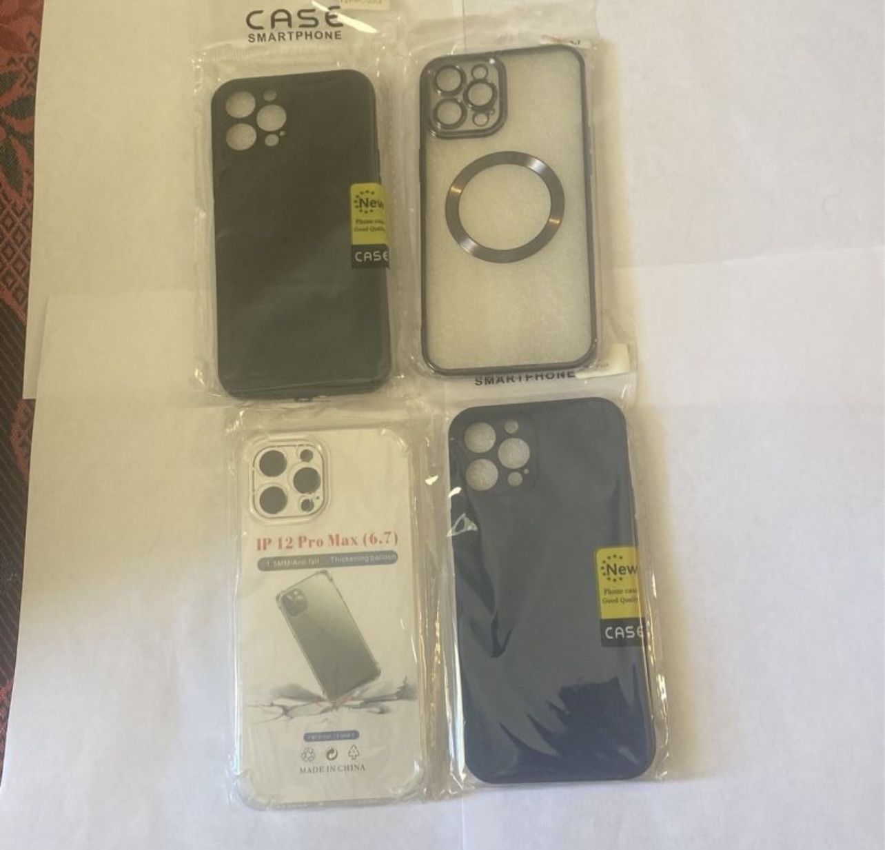 iphone 12 pro max cases and also 13 pro max $10 each . new