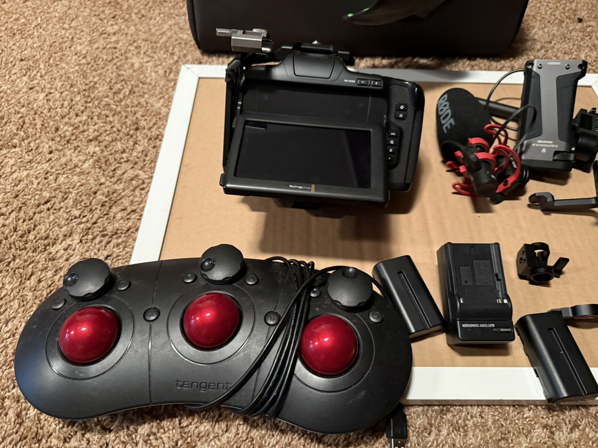 Black Magic Cinema Camera 6k Pro (with Accessories)
