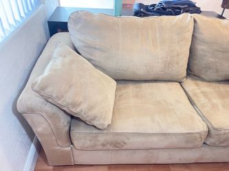 Beige sofa $150