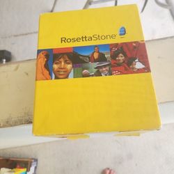 Rosetta Stone Learning Softwear Spanish