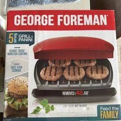 George Foreman Grill & Panini Maker
