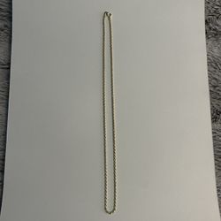 14k gold rope chain  