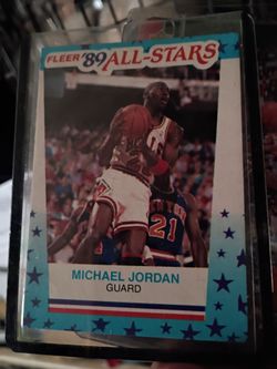 Michael Jordan 89 all star in mint condition