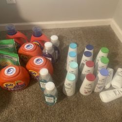 Laundry Detergent And Dove Soap