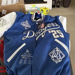 Los Angeles Dodgers 2025 World Series Champions Jacket 