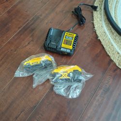 DeWalt 20 V Batterys And Charger
