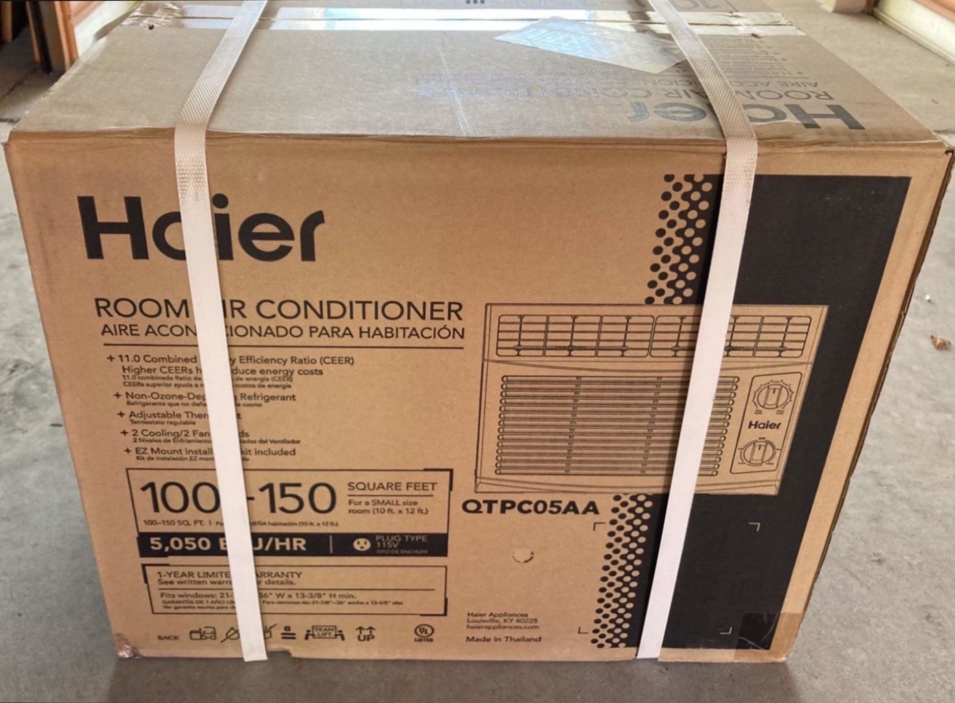 Haier Window Air Conditioner Unit - 5050 BTU Room AC