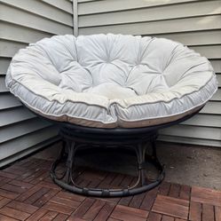 Papasan Chair + Cushion